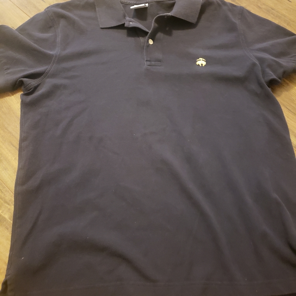 Brooks brothers navy polo shirt size large